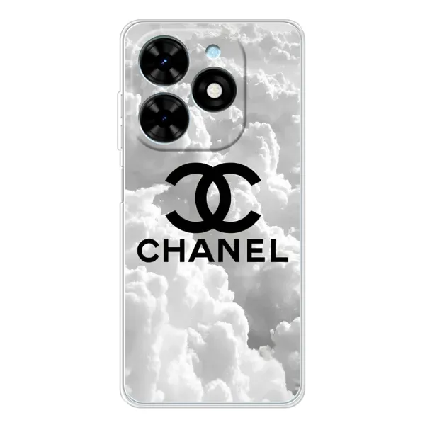 Чехол с рисунком «CHANEL» для TECNO Spark Go 2025 Чехол с рисунком «CHANEL» для TECNO Spark Go 2025