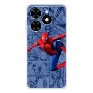 Силиконовый Чехол для Tecno Spark Go 2025 (Человек Паук)