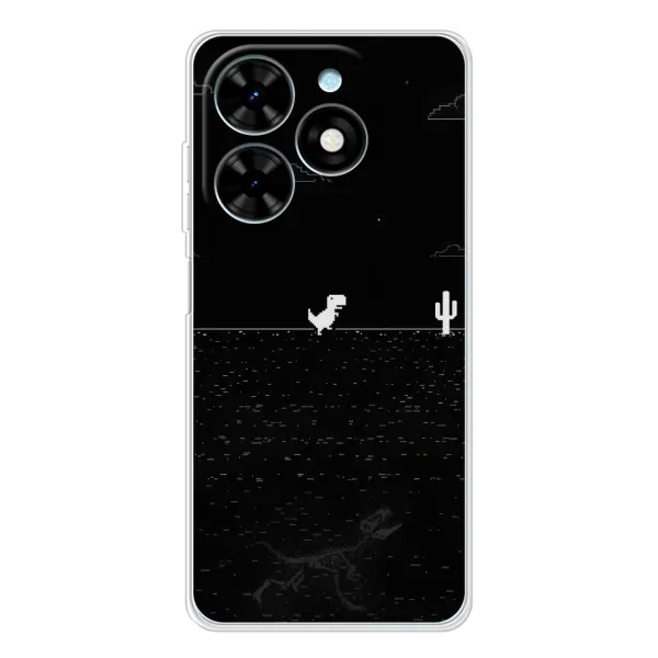 Чехол с рисунком «Динозаврик» для TECNO Spark Go 2025 Чехол с рисунком «Динозаврик» для TECNO Spark Go 2025