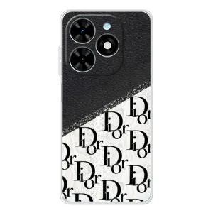 Чехол (Dior, Prada, YSL, Chanel) для Tecno Spark Go 2025 (Диор)