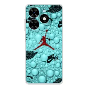 Силиконовый Чехол Nike Air Jordan на Спарк Го 2025 (Джордан Найк)