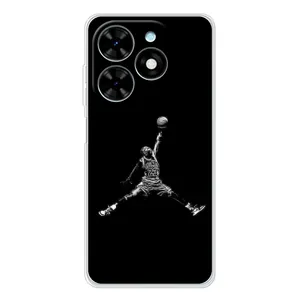 Силиконовый Чехол Nike Air Jordan на Спарк Го 2025 (Джордан)