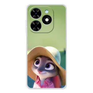 Чехлы ЗВЕРОПОЛИС для Tecno Spark Go 2025 (Джуди Хопс)