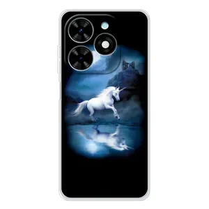 Чехол Unicorn на Tecno Spark Go 2025 (Единорог)