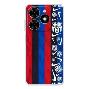 Чехол для Tecno Spark Go 2025 (Барселона) (Фанат Барсы)
