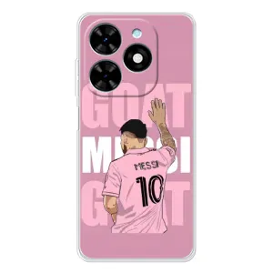 Чехлы Лео Месси в Майами на Tecno Spark Go 2025 (GOAT MESSI)