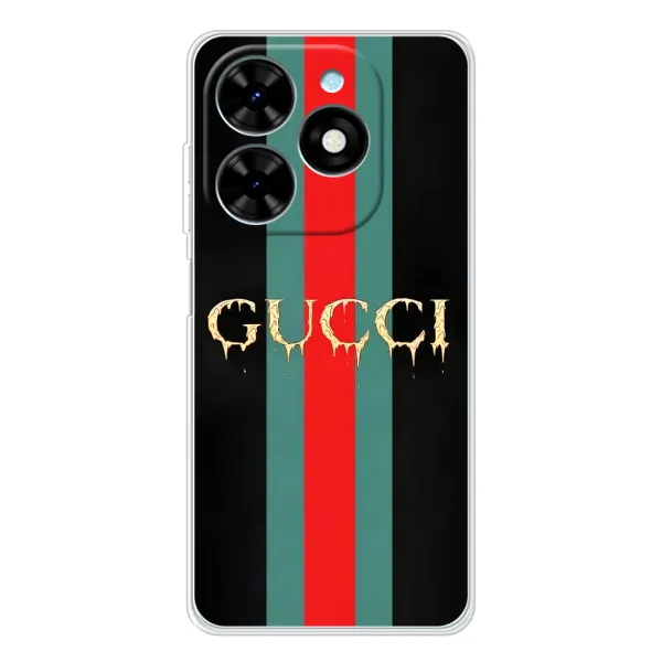 Чехол с рисунком «GUCCI» для TECNO Spark Go 2025 Чехол с рисунком «GUCCI» для TECNO Spark Go 2025