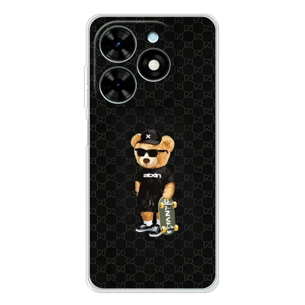 Чехол с рисунком «GUCCI Teddy» для TECNO Spark Go 2025