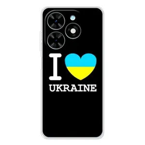 Чехол с Украинской символикой на Спарк Го 2025