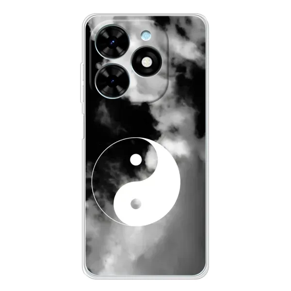 Чехол с рисунком «Инь-Янь» для TECNO Spark Go 2025 Чехол с рисунком «Инь-Янь» для TECNO Spark Go 2025