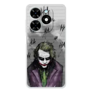 Чехлы с картинкой Джокера на Tecno Spark Go 2025 (Joker клоун)
