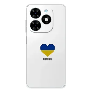 Чехлы силиконовые (Город Харьков) на Спарк Го 2025 (Kharkiv)