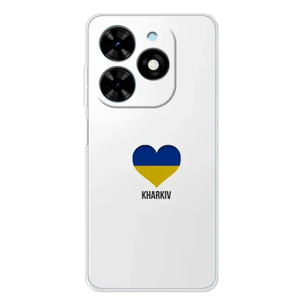 Чехол с рисунком «Kharkiv» для TECNO Spark Go 2025 Чехол с рисунком «Kharkiv» для TECNO Spark Go 2025