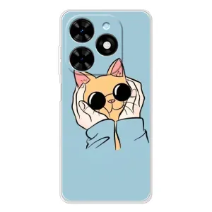 Бампер с изображением Котиков для Спарк Го 2025 (КОТИК в очках)