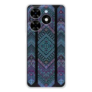 Силиконовый Чехол на Tecno Spark Go 2025 (Крутой орнамент)
