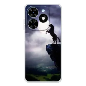 Чехлы с изображением разных животных для Tecno Spark Go 2025 (Лошадь)