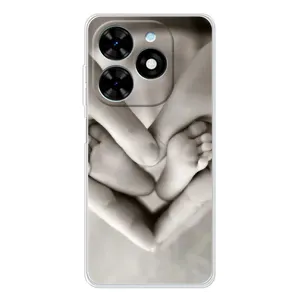 Чехлы для МАМЫ на Tecno Spark Go 2025 (Любящие руки)