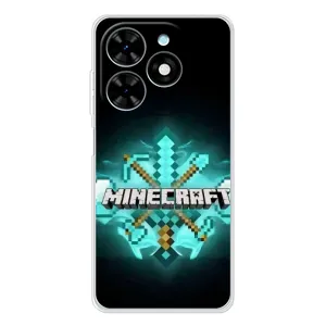 Чохол майнкрафт для Tecno Spark Go 2025 (MineCraft 2)