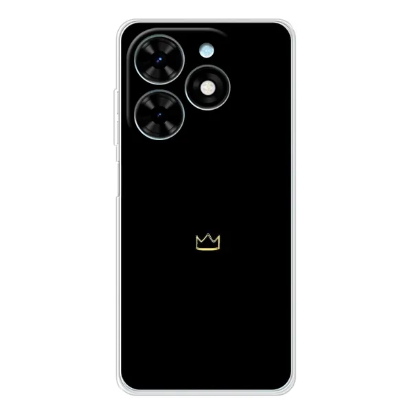 Чехол с рисунком «Мини корона» для TECNO Spark Go 2025 Чехол с рисунком «Мини корона» для TECNO Spark Go 2025