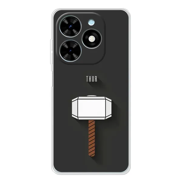 Чехол с рисунком «Молот Тора» для TECNO Spark Go 2025