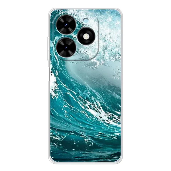 Чехол с рисунком «Морская волна» для TECNO Spark Go 2025 Чехол с рисунком «Морская волна» для TECNO Spark Go 2025