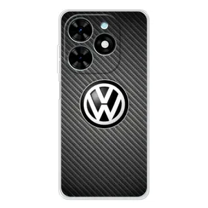 Чохол "Фольксваген" для Tecno Spark Go 2025 (На карбоні)