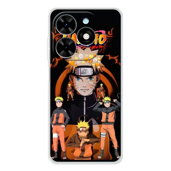 Чехол с рисунком «Naruto герой» для TECNO Spark Go 2025
