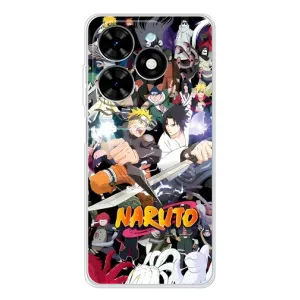 Купить Чехлы на телефон с принтом Anime для Tecno Spark Go 2025 (Наруто постер)