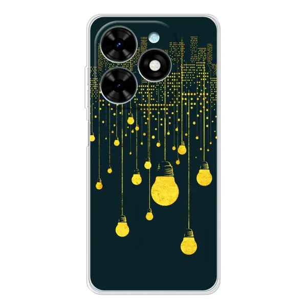 Чехол с рисунком «Ночной город» для TECNO Spark Go 2025 Чехол с рисунком «Ночной город» для TECNO Spark Go 2025