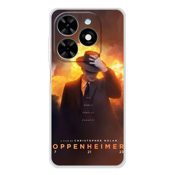 Чехол с рисунком «Оппен-геймер» для TECNO Spark Go 2025 Чехол с рисунком «Оппен-геймер» для TECNO Spark Go 2025
