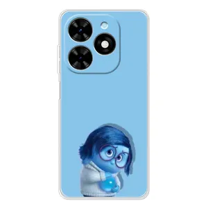 Чехол Головоломка для Tecno Spark Go 2025 - (AlphaPrint) (Печаль)