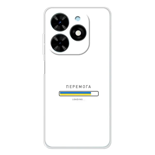 Чехол с рисунком «Перемога» для TECNO Spark Go 2025 Чехол с рисунком «Перемога» для TECNO Spark Go 2025