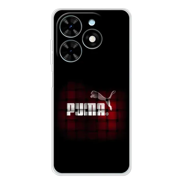 Чехол с рисунком «PUMA стиль» для TECNO Spark Go 2025 Чехол с рисунком «PUMA стиль» для TECNO Spark Go 2025