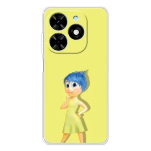 Чехол Головоломка для Tecno Spark Go 2025 - (AlphaPrint) (Радость)