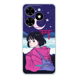 Чехол с персонажами АНИМЕ на Tecno Spark Go 2025 (Синобу Миякэ)
