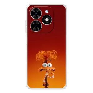 Чехол Головоломка для Tecno Spark Go 2025 - (AlphaPrint) (Тревожность)