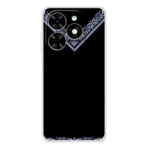 Силиконовый Чехол на Tecno Spark Go 2025 (Воротник вышиванки)