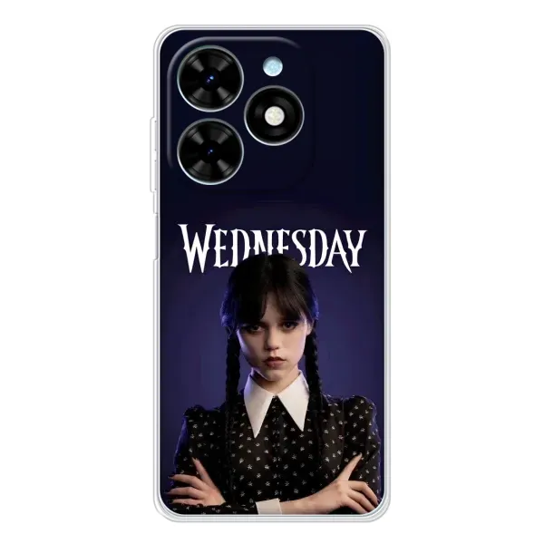 Чехол с рисунком «Wednesdey» для TECNO Spark Go 2025 Чехол с рисунком «Wednesdey» для TECNO Spark Go 2025