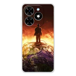 Чехол Оппенгеймер / Oppenheimer на Tecno Spark Go 2025 (Ядерщик)