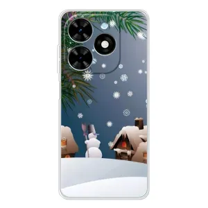 Чехлы на Новый Год Tecno Spark Go 2025 (Зима)