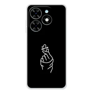 Чехлы (Знак сердечка) на Tecno Spark Go 2025 (Знак Сердечка)