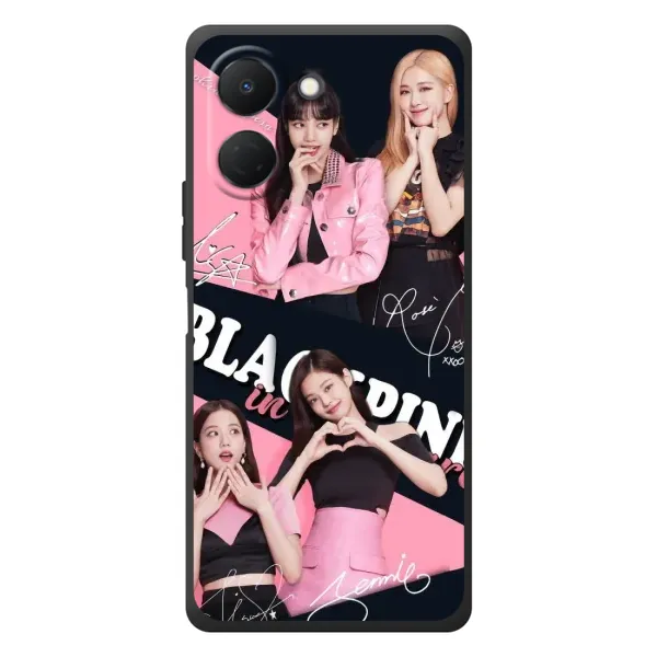 Чехол с рисунком «BLACKPINK» для TECNO Spark Go 3 Чехол с рисунком «BLACKPINK» для TECNO Spark Go 3