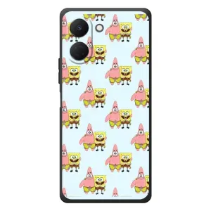 Чехлы с Патриком на TECNO Spark Go 3 (Боб и Патрик)