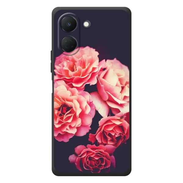Чехол с рисунком «Бутоны» для TECNO Spark Go 3 Чехол с рисунком «Бутоны» для TECNO Spark Go 3