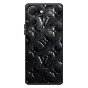 Текстурный Чехол Louis Vuitton для 

ТЕКО Спарк Го 3 
 (Черный ЛВ)