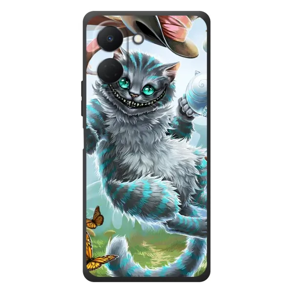 Чехол с рисунком «Чеширский КОТИК» для TECNO Spark Go 3 Чехол с рисунком «Чеширский КОТИК» для TECNO Spark Go 3