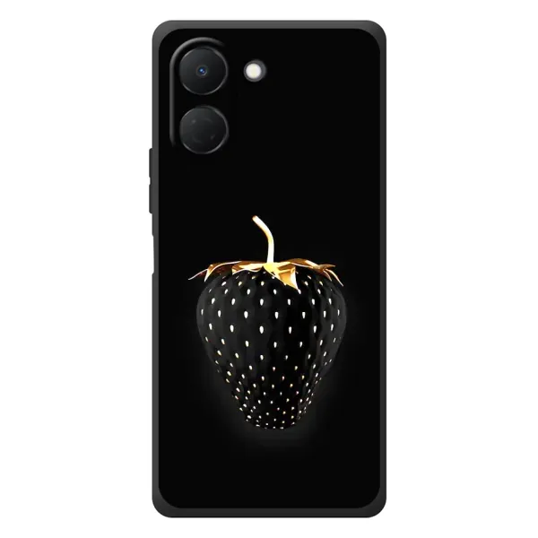 Чехол с рисунком «Чёрная клубника» для TECNO Spark Go 3 Чехол с рисунком «Чёрная клубника» для TECNO Spark Go 3