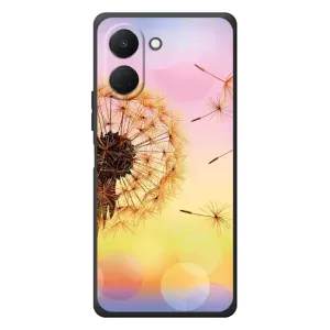Силиконовый Чехол с одуванчиками на TECNO Spark Go 3