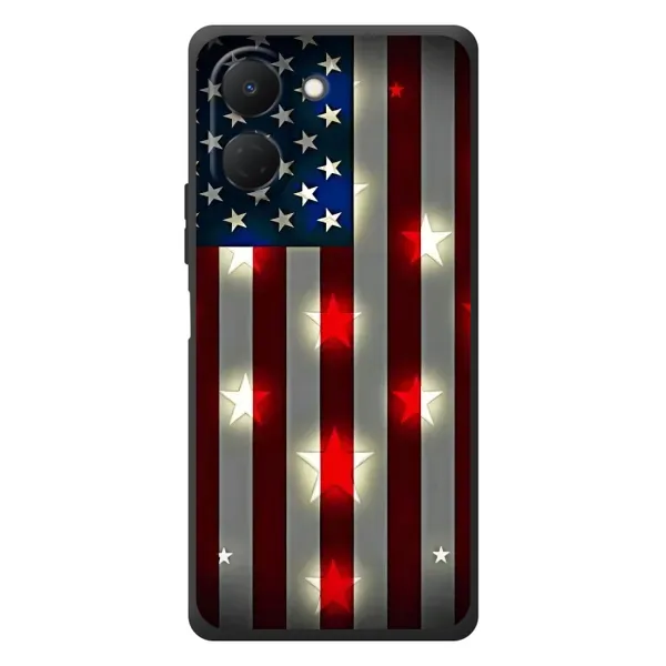 Чехол с рисунком «Флаг США 2» для TECNO Spark Go 3 Чехол с рисунком «Флаг США 2» для TECNO Spark Go 3