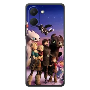 Чехол дракон Беззубик для TECNO Spark Go 3 (Герои дракона)